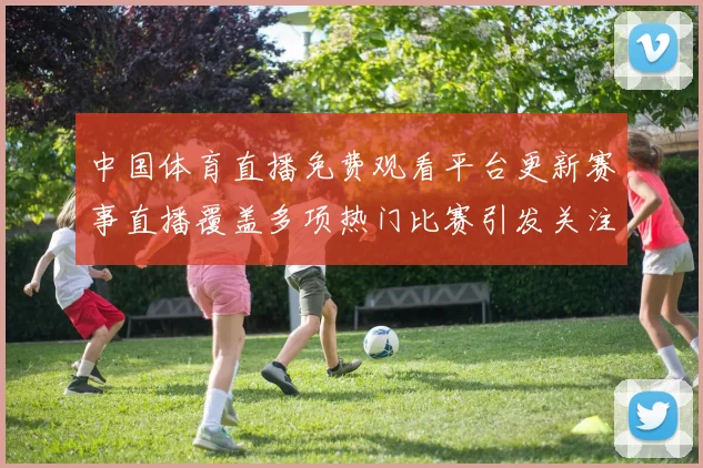 中国体育直播免费观看平台更新赛事直播覆盖多项热门比赛引发关注